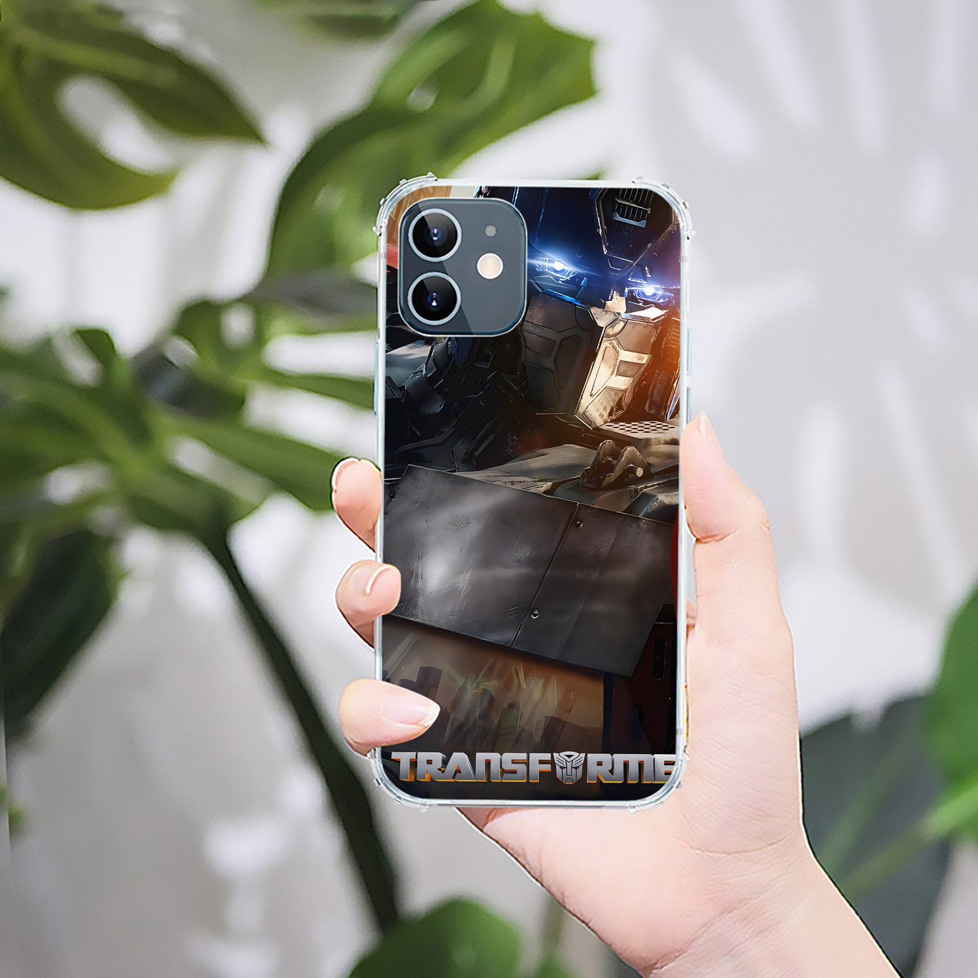 （画像用） Transformers トランスフォーマー 【iPhone 12シリーズ対応】透明スマホケース（クリアソフトケース）